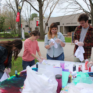 Students get involved at Temple University Ambler with the Ambler Campus Student Life Board.