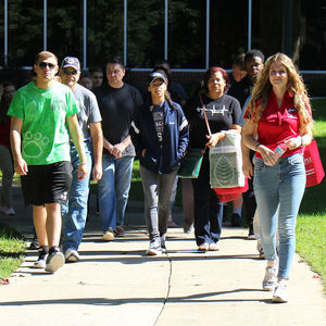 Students Learn about the Ambler Campus at Transfer Thursday.