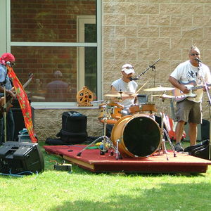 A band performs at the Upper Dublin Concert Series at Temple University Ambler.