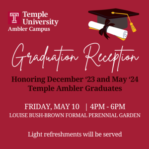 Temple Ambler Graduation Reception