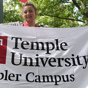 Students get involved in Student Life at Temple Ambler