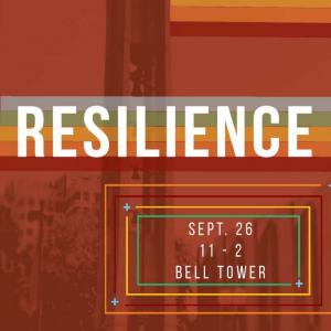 Flyer for TU Resilience Fair Sept 26 11am unitl 2pm 