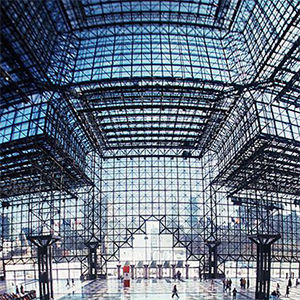 Interior of Javits Center in NYC