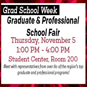 Graduate School Fair, November 5