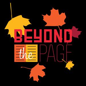 fall logo for beyond the page