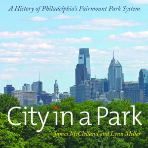 philadelphia skyline and park