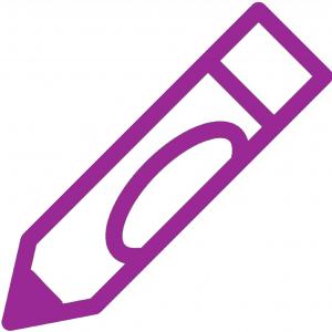 purple crayon