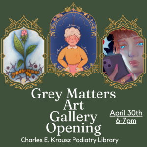 Grey Matter Art Gallery Opening Poster