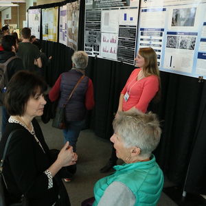 photo of poster presentation sessions