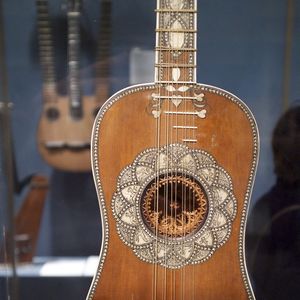Photo of a mandolin