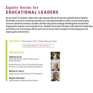 Equity Series Flyer