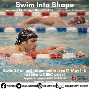 Swim Into Shape January 17th to May 1st 2023. 