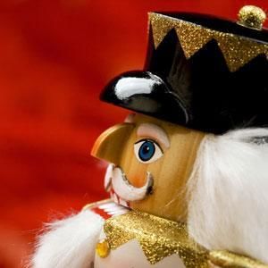side view of a nutcrackers head