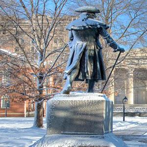 Statue of Robert Morris in Philadelphia